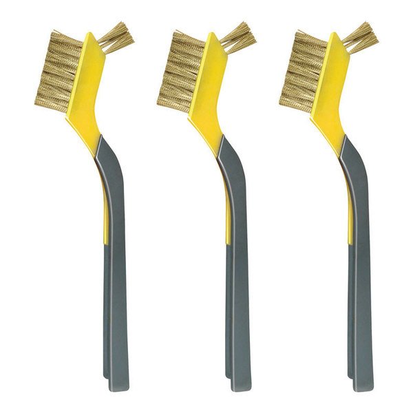 Allway MINI-BRUSH BRASS 3PK BMB3